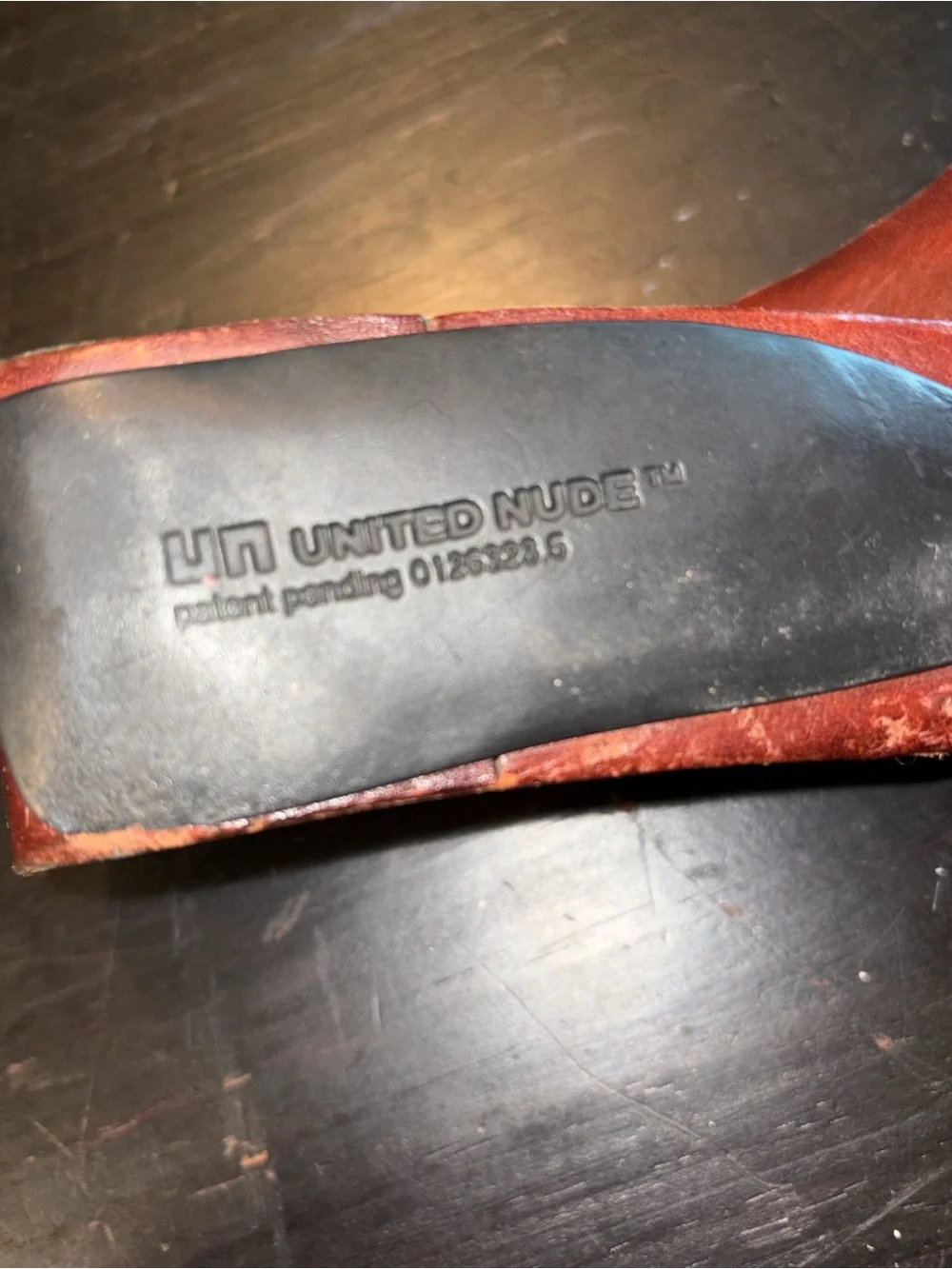 RARE! United Nude Mobius Mid Toe Cap Leather 8 - Picture 8 of 8